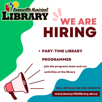 We're Hiring - Part-time Library Programmer