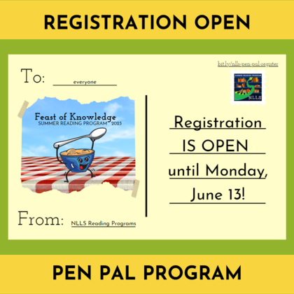 Pen Pal Program Sign Up